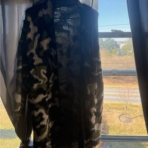 Women's Camouflage Teddy Jacket